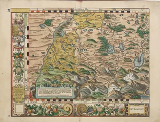 Cartes du pays de Bavière de 1568 (Tableau 21)